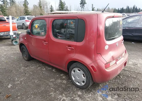 2009 Nissan Cube 1.8 из США, поврежденный, VIN JN8AZ28R59T129554